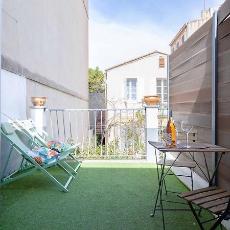 Studio Blancarde Terrasse Parking Clim Marseilles Exterior foto
